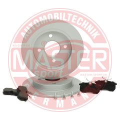 MASTER-SPORT GERMANY 201001150 — Комплект тормозных дисков и колодок