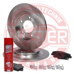 MASTER-SPORT GERMANY 201004000P — Комплект тормозных дисков и колодок