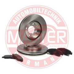 MASTER-SPORT GERMANY 202101050 — Комплект тормозных дисков и колодок