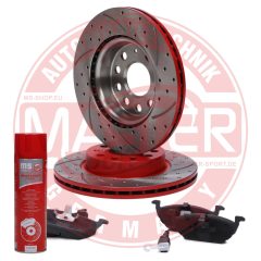 MASTER-SPORT GERMANY 202222100P — Set discuri și plăcuțe de frână