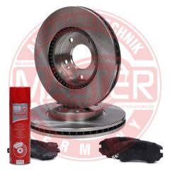 MASTER-SPORT GERMANY 202601280P — Set discuri și plăcuțe de frână
