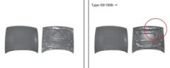 VAN WEZEL 4912660 — Capotă