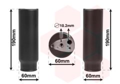 VAN WEZEL 0100D003 — Filtru deshidrator aer condiționat