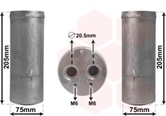 VAN WEZEL 0300D210 — Осушитель кондиционера