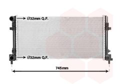 VAN WEZEL 03012701 — Radiator răcire motor