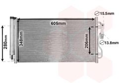 VAN WEZEL 06005434 — Радиатор кондиционера