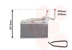 VAN WEZEL 06006600 — Radiator încălzire habitaclu
