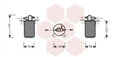 VAN WEZEL 0600D021 — Filtru deshidrator aer condiționat