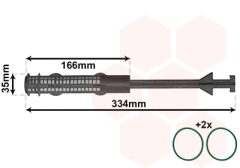 VAN WEZEL 0600D279 — Осушитель кондиционера