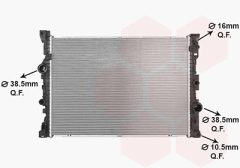 VAN WEZEL 06012759 — Radiator răcire motor