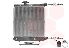 VAN WEZEL 07002003 — Radiator răcire motor