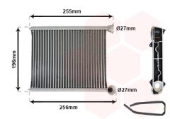 VAN WEZEL 09006281 — Radiator încălzire habitaclu