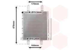VAN WEZEL 11005063 — Radiator aer condiționat