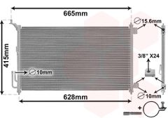 VAN WEZEL 13005251 — Radiator aer condiționat