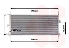 VAN WEZEL 13005270 — Radiator aer condiționat