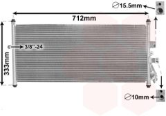 VAN WEZEL 13005277 — Radiator aer condiționat