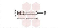 VAN WEZEL 1700D282 — Осушитель кондиционера