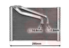 VAN WEZEL 1700V443 — Evaporator aer condiționat