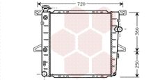 VAN WEZEL 18002026 — Radiator răcire motor