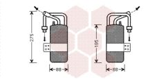 VAN WEZEL 1800D386 — Осушитель кондиционера