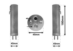 VAN WEZEL 1800D584 — Filtru deshidrator aer condiționat