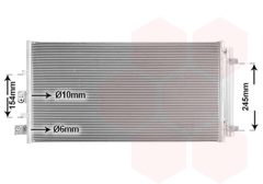 VAN WEZEL 18015719 — Radiator aer condiționat
