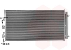 VAN WEZEL 18015720 — Radiator aer condiționat