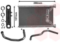 VAN WEZEL 21006069 — Radiator încălzire habitaclu