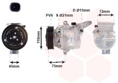 VAN WEZEL 2701K705 — Compresor aer condiționat