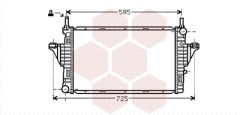 VAN WEZEL 29002006 — Radiator răcire motor