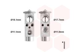 VAN WEZEL 30001124 — Расширительный клапан кондиционера