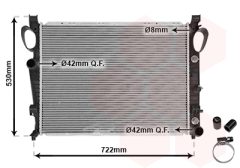 VAN WEZEL 30002311 — Radiator răcire motor