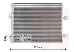 VAN WEZEL 30005392 — Radiator aer condiționat