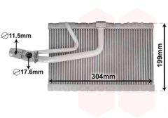 VAN WEZEL 3000V641 — Evaporator aer condiționat