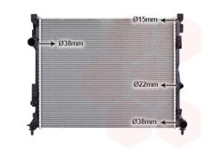 VAN WEZEL 30012729 — Radiator răcire motor