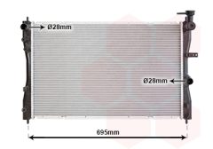 VAN WEZEL 32002172 — Radiator răcire motor