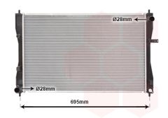 VAN WEZEL 32002174 — Radiator răcire motor