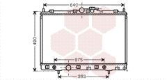 VAN WEZEL 32002200 — Radiator răcire motor