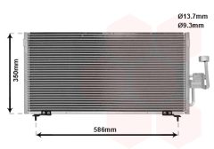 VAN WEZEL 32005106 — Radiator aer condiționat