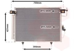 VAN WEZEL 32005191 — Radiator aer condiționat