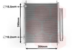 VAN WEZEL 32005244 — Radiator aer condiționat
