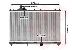 VAN WEZEL 32012708 — Radiator răcire motor