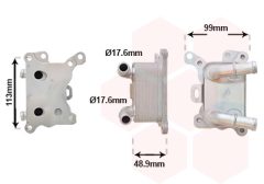 VAN WEZEL 33013702 — Масляный радиатор