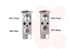 VAN WEZEL 37001412 — Supapă de expansiune aer condiționat