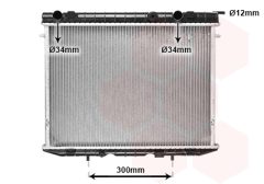 VAN WEZEL 37002213 — Радиатор охлаждения