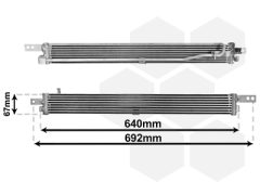 VAN WEZEL 37003675 — Radiator ulei servodirecție