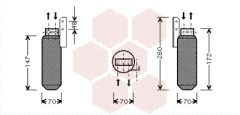 VAN WEZEL 3700D164 — Осушитель кондиционера