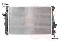 VAN WEZEL 37012724 — Радиатор охлаждения