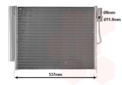 VAN WEZEL 37015706 — Radiator aer condiționat