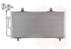 VAN WEZEL 37015711 — Радиатор кондиционера